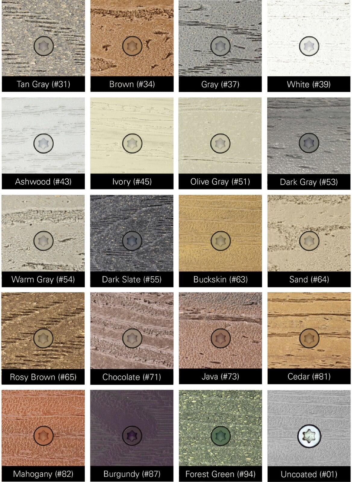 What screws and tools to use with Composite, PVC and Wood decking