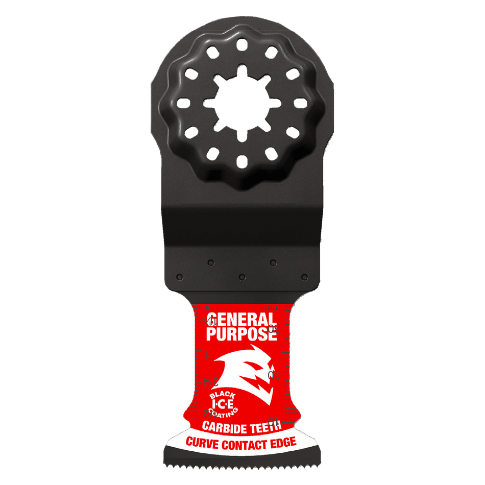 Diablo Carbide Teeth Oscillating Blade for General Purpose Cuts-Starlock-1-1/4in-3