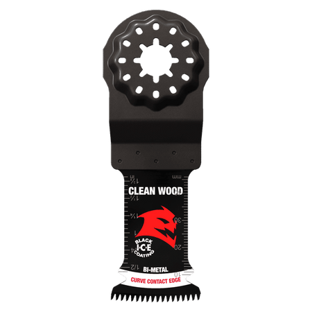 Diablo Bi-Metal Oscillating Blade for Clean Wood-Starlock-1-1/4in-3