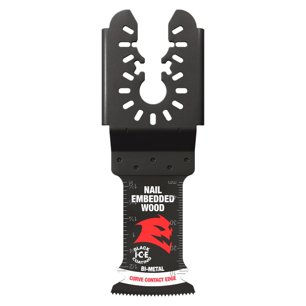 Diablo Bi-Metal Oscillating Blades for Nail-Embedded Wood-Universal Fit-1-1/4in-1