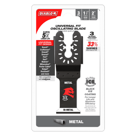 Diablo Bi-Metal Oscillating Blade for Metal