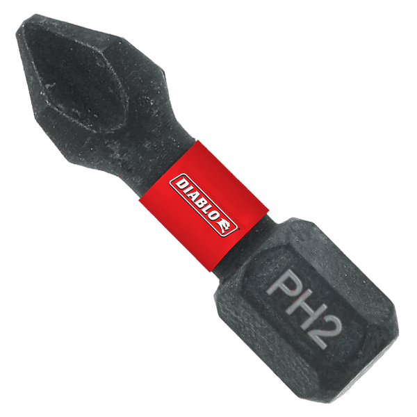 Diablo Phillips Drive Bits-PH2-1in-100