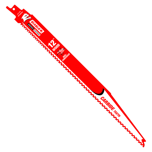 Diablo Demo Demon Carbide Teeth Reciprocating Saw Blade for Nail-Embedded Wood-6-10