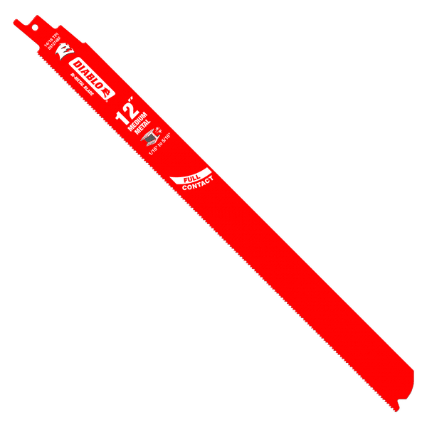 Diablo Bi-Metal Reciprocating Saw Blade for Medium Metal Cutting-6-25