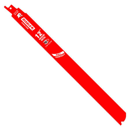 Diablo Bi-Metal Reciprocating Saw Blade for Medium Metal Cutting-6-25