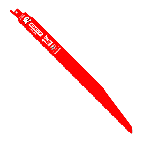 Diablo Bi-Metal Reciprocating Saw Blade for Thick Metal-6-25