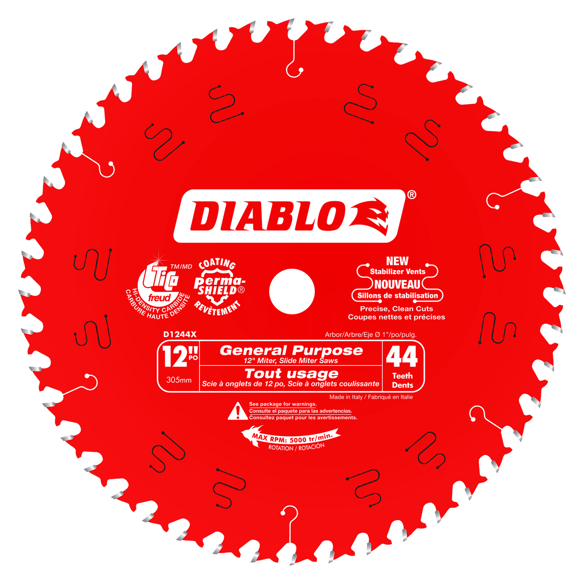 Diablo General Purpose Saw Blade for Wood-12-1