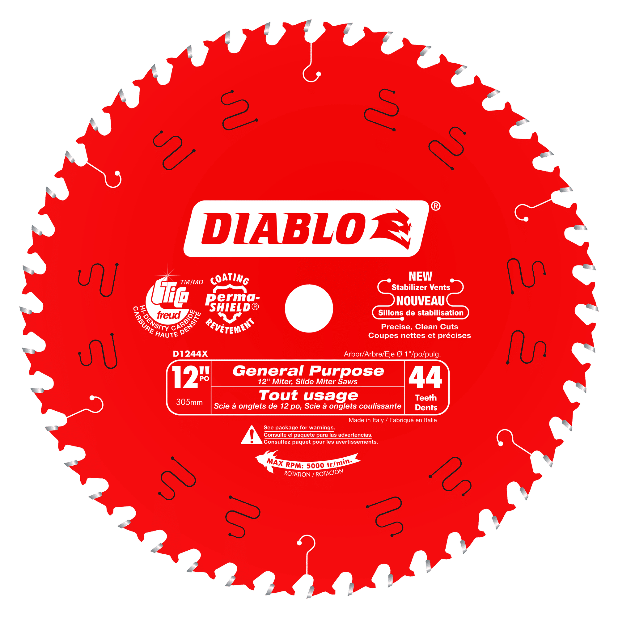 Diablo General Purpose Saw Blade for Wood-12-1
