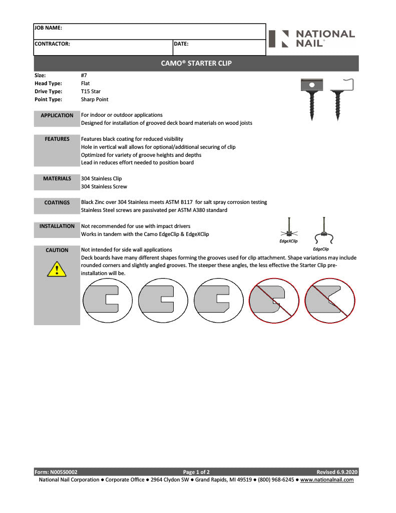 CAMO STARTER Clip-PDF