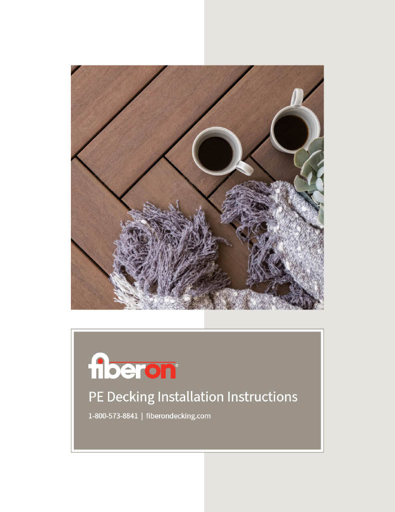 Fiberon PE Decking Installation Instructions-PDF