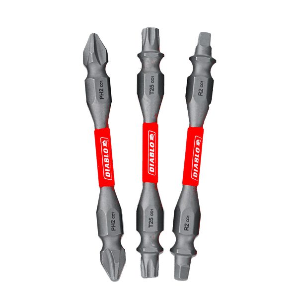 Diablo Drive Bit Sets-T20/T20; T25/T25; T30/T30-2-1/2