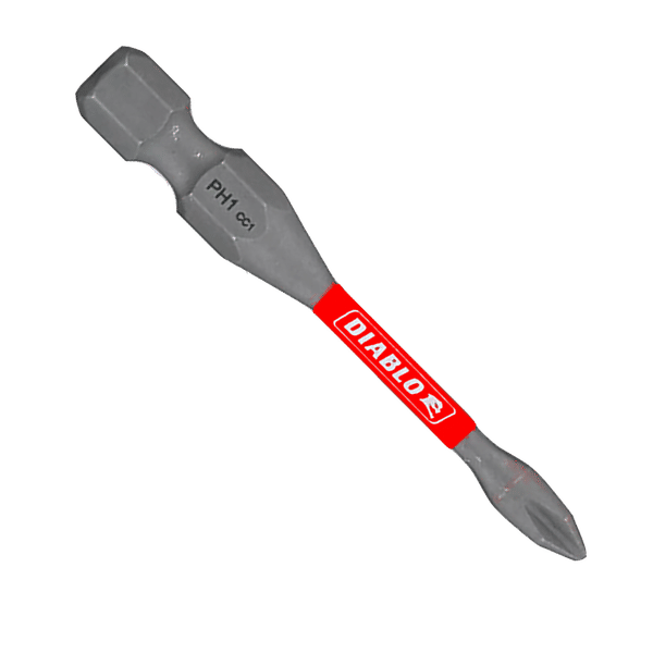 Diablo Phillips Drive Bits-PH1-2in-1