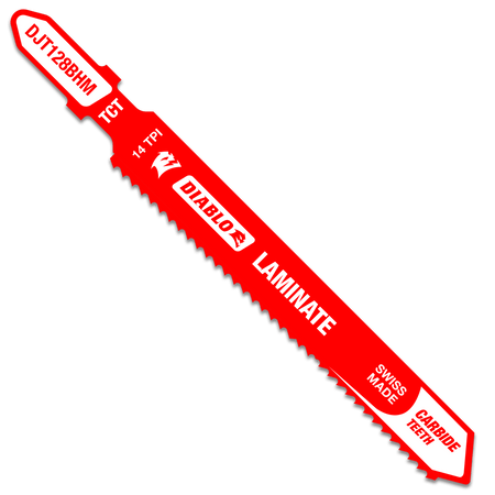 Diablo 3-5/8in 14TPI Carbide Jig Saw Blade for Laminate Material-Default Title