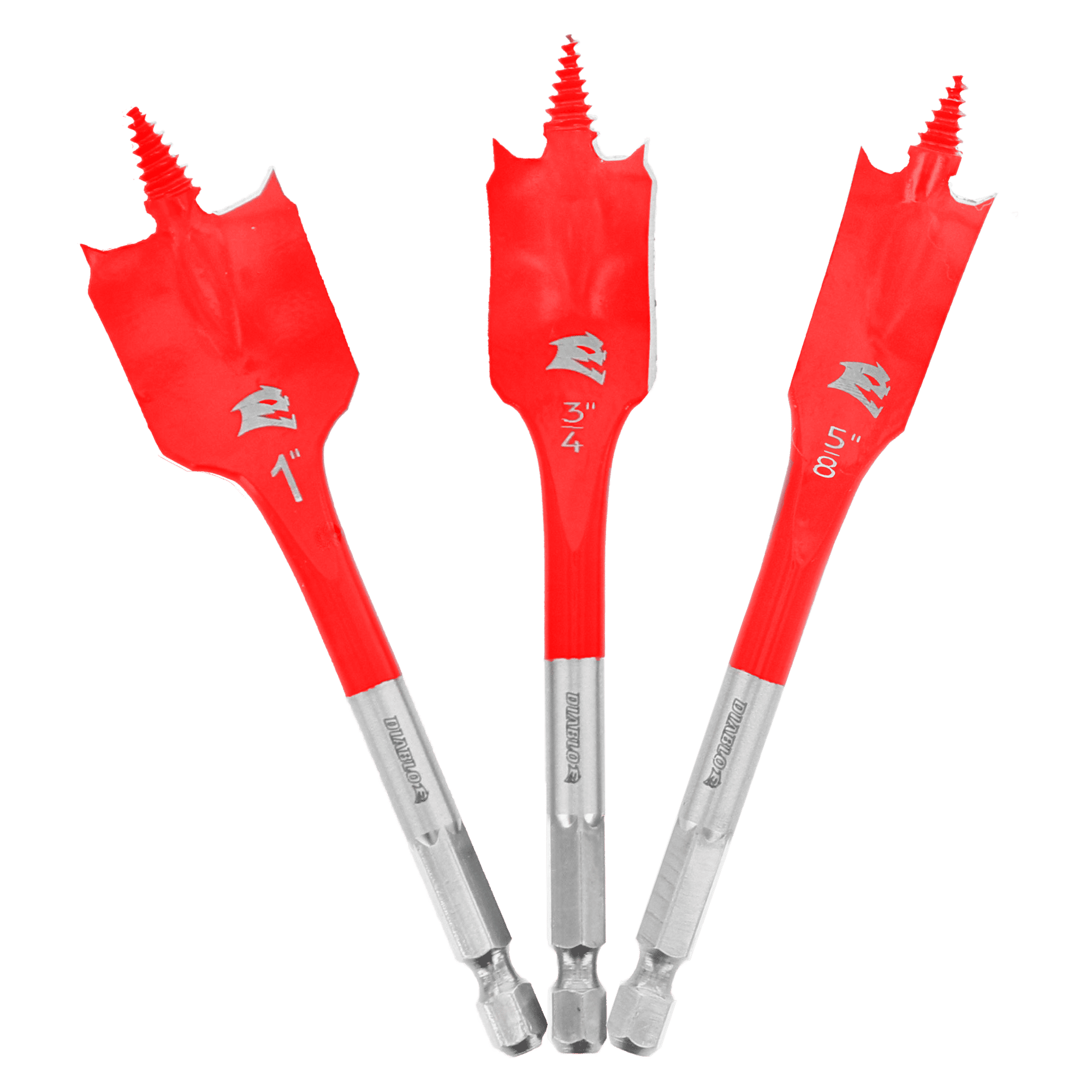 Diablo Spade Bit Set for Wood-3 pc Spade Bit Set for Wood