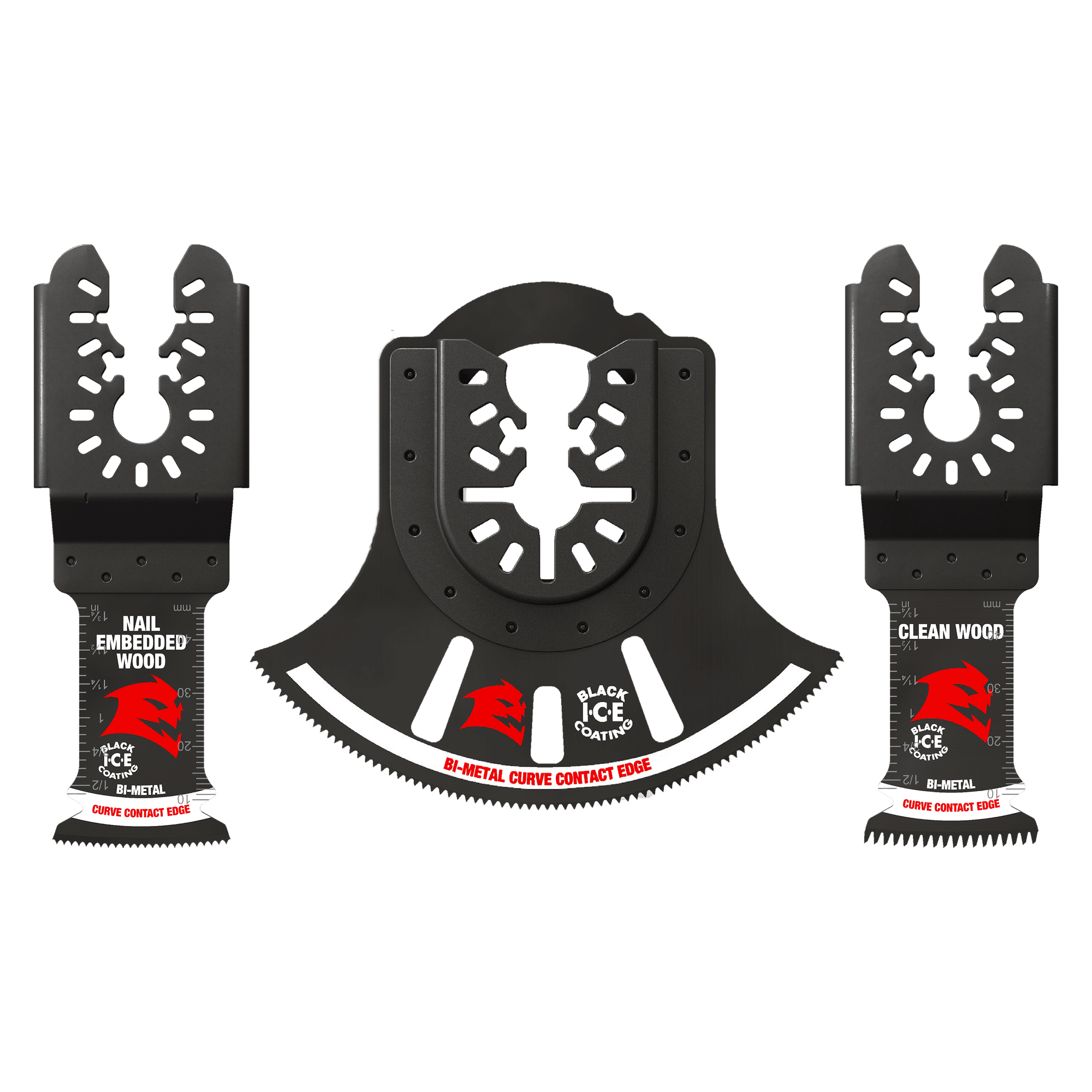 Diablo 3 pc Universal Fit Bi-Metal Oscillating Blade Set-Default Title