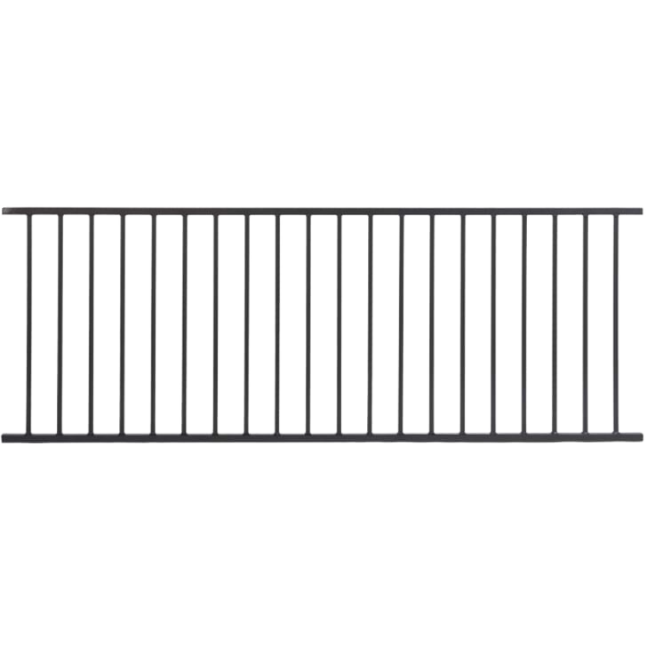 Fortress AL13 Plus Level Railing Panels-Black Sand-6ft-34in