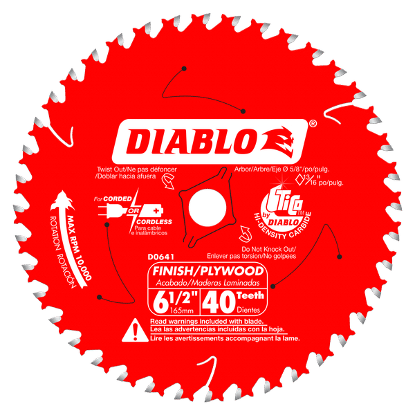 Diablo Circular Saw Blades-7-1/4-5/8