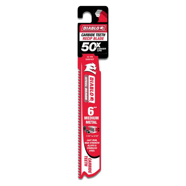Diablo Steel Demon Carbide Teeth Reciprocating Saw Blade for Medium Metal-9-1