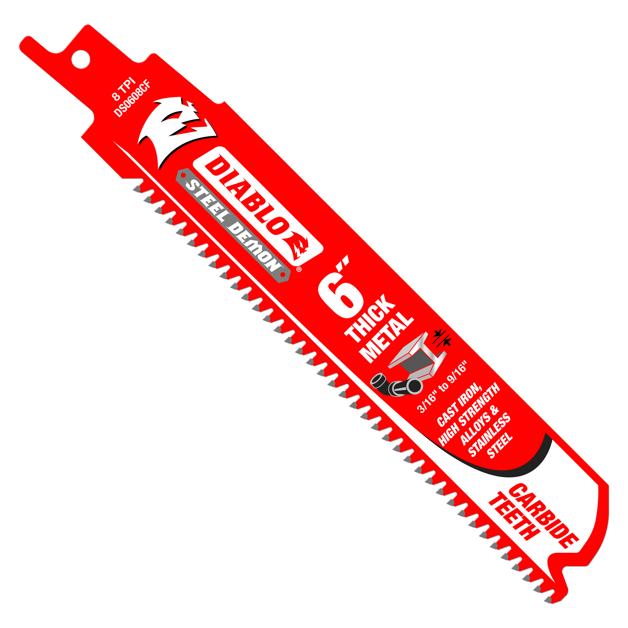 Diablo Steel Demon Carbide Teeth Reciprocating Saw Blade for Thick Metal-4-3