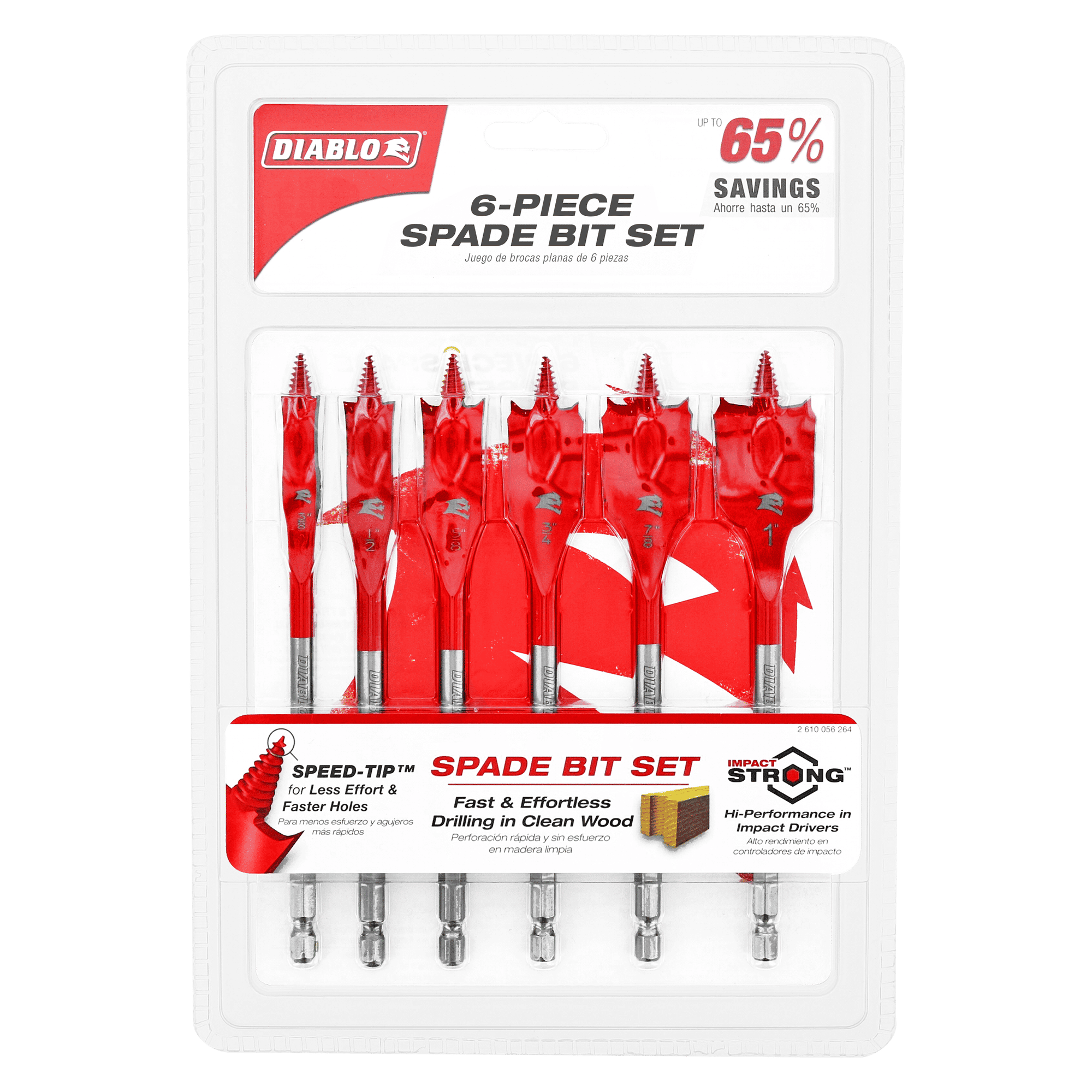 Diablo Spade Bit Set for Wood