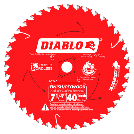 Diablo Circular Saw Blades-8-1/4-5/8
