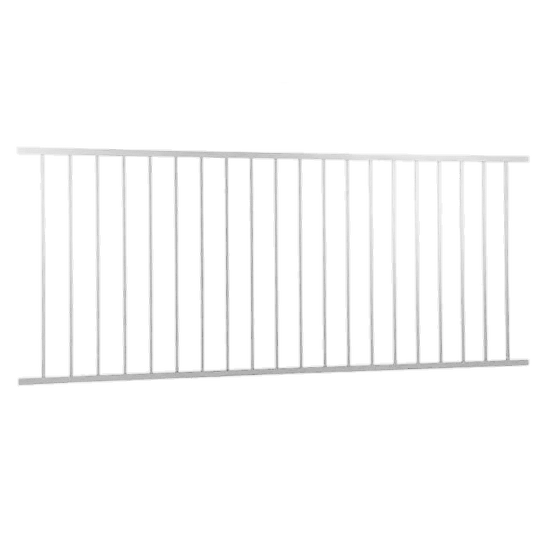 Fortress AL13 Home Level Railing Panels-Black Sand-8ft-32-1/2in