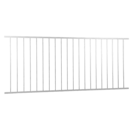 Fortress AL13 Home Level Railing Panels-Black Sand-8ft-32-1/2in