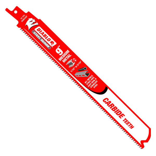 Diablo Steel Demon Carbide Teeth Reciprocating Saw Blade for Medium Metal-6-3