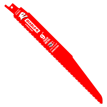 Diablo Bi-Metal Reciprocating Saw Blade for Thick Metal-6-5