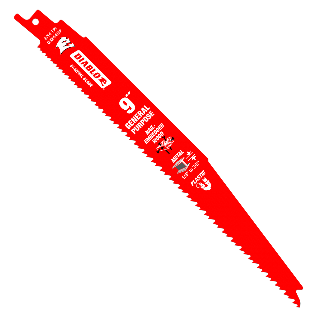 Diablo Bi-Metal Reciprocating Saw Blades-6-5