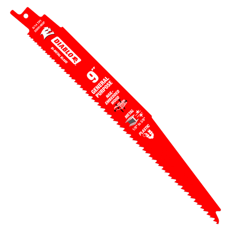 Diablo Bi-Metal Reciprocating Saw Blades-6-5