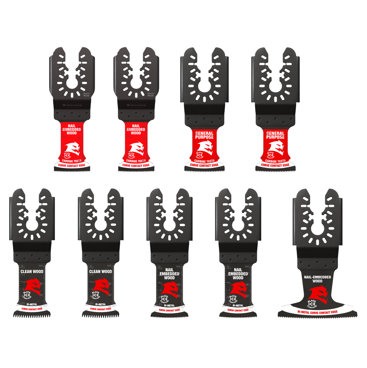 Diablo General Purpose Oscillating Blade Set