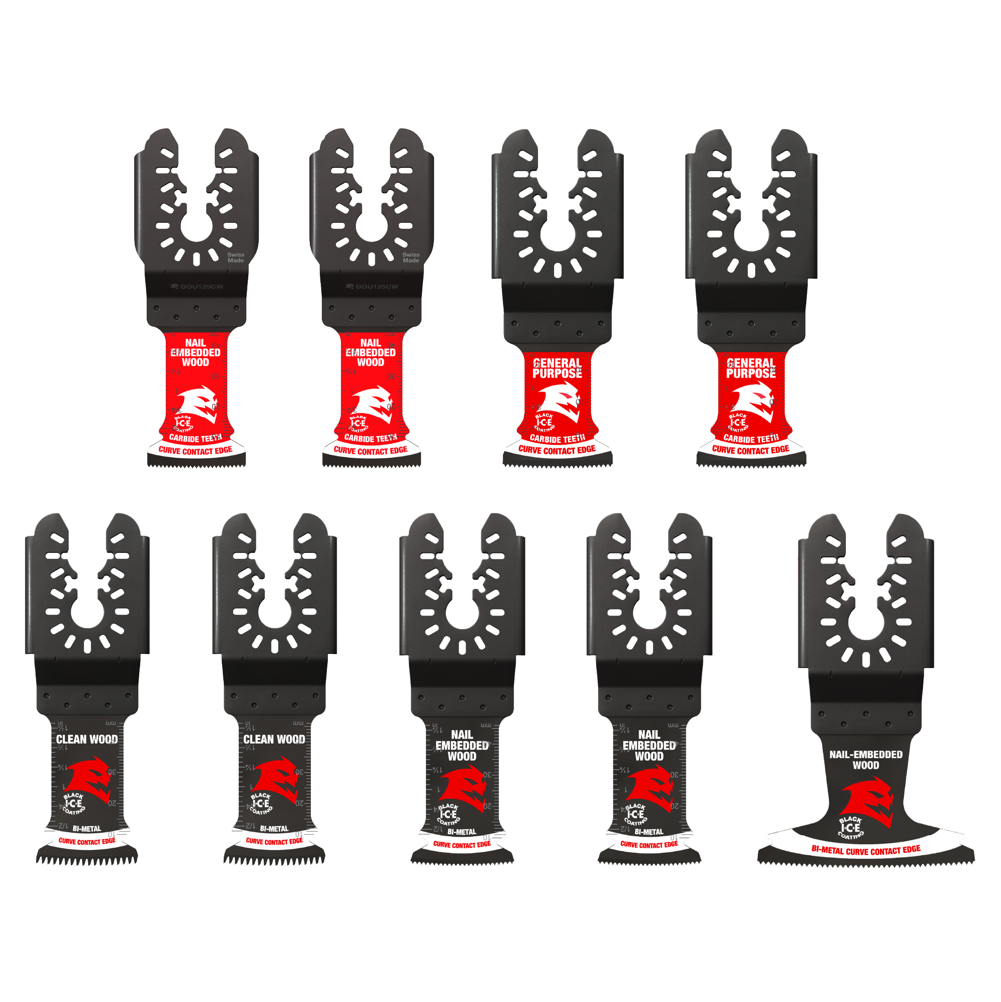 Diablo General Purpose Oscillating Blade Set