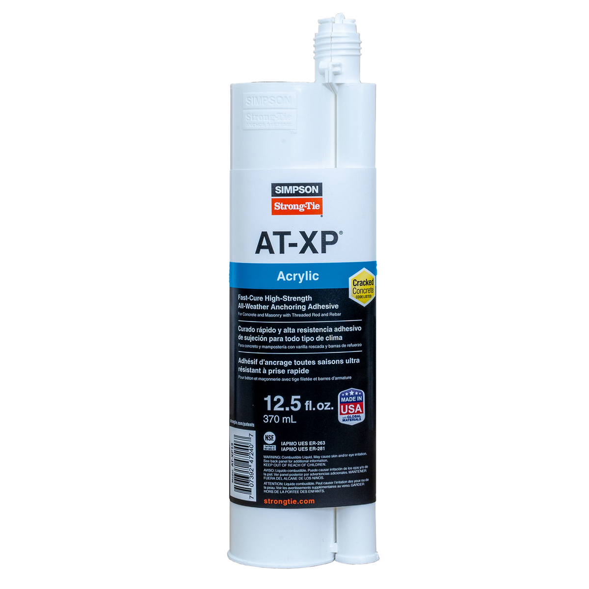 Simpson Strong-Tie AT-XP® High-Strength Acrylic Adhesive
