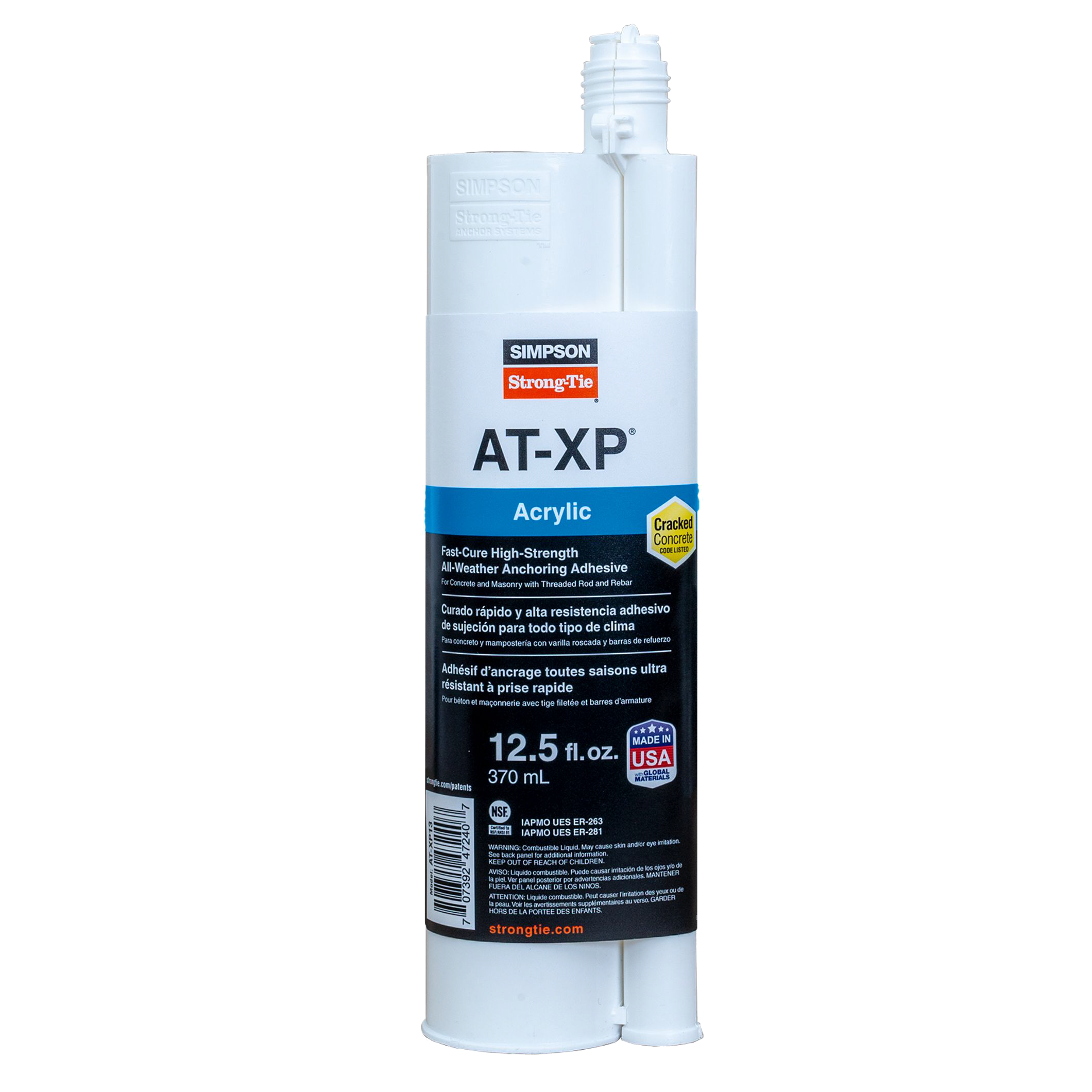 Simpson Strong-Tie AT-XP® High-Strength Acrylic Adhesive