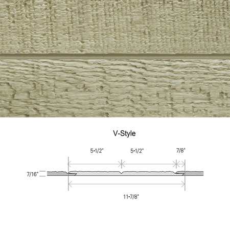 Maibec CanExel Engineered Siding in Acadia-Ridgewood D-5-12in-7/16in