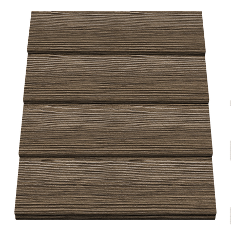 St-Laurent 8-1/4in Lap Siding in Bark-12ft-6-1/4in-Cedarmill