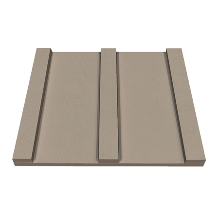 St-Laurent Board & Batten Siding in Birch-12 Plank-Smooth