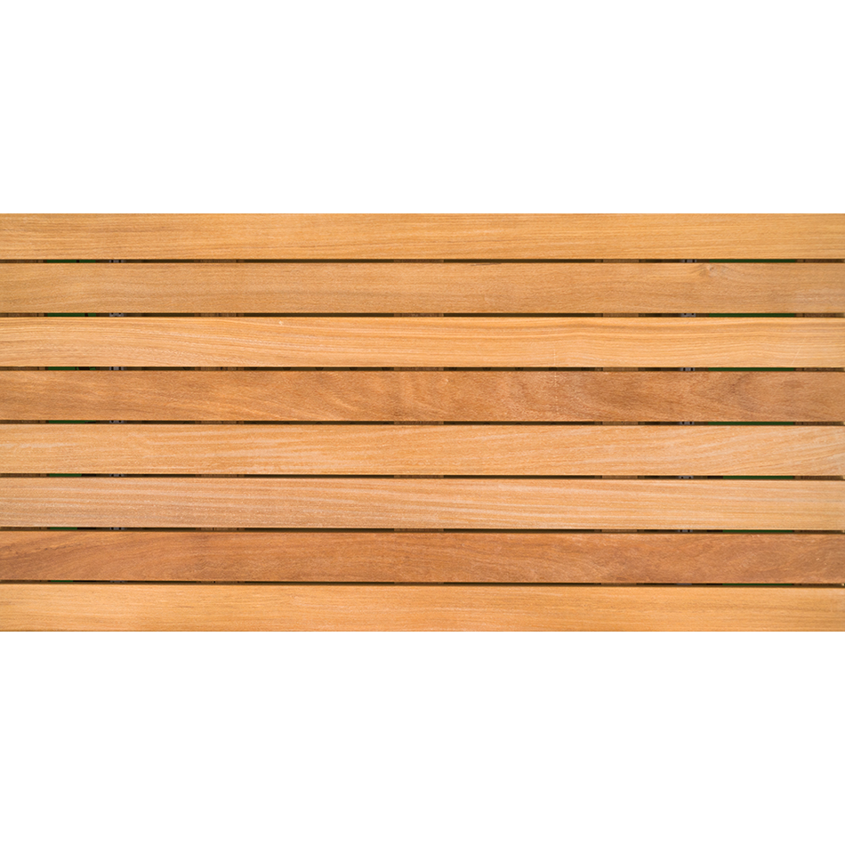 Bison 4′ x 2′ Cumaru Wood Tile – Smooth-Default Title