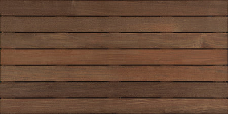 Bison 4′ x 2′ Ipê Wood Tile – Ribbed