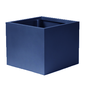 Bison Midnight Blue Powder Coat Aluminum Cube | CUBE-PC-MIDNIGHTBLUE-23.875in-23.875”-20in