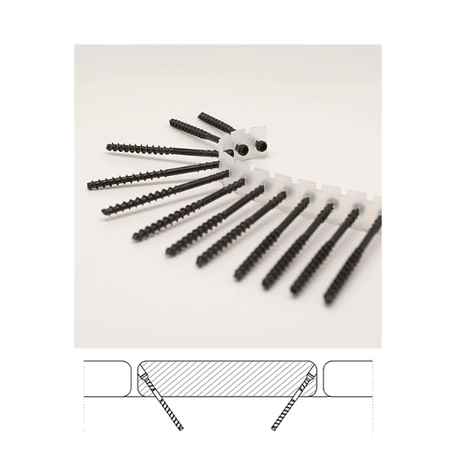 CAMO Collated Edge Deck Screws for Wood & Composite-Steel (Protect Coated)