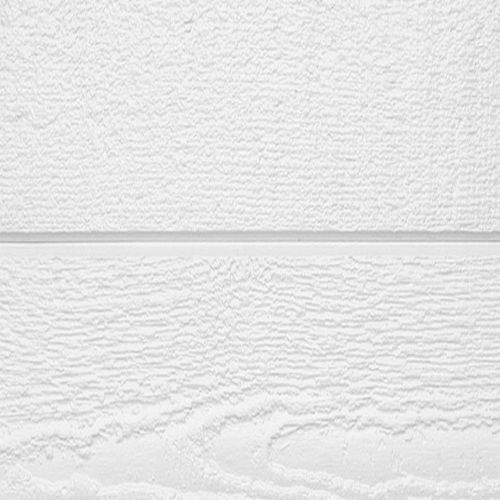 Maibec CanExel Engineered Siding in White-V-style-12in-7/16in