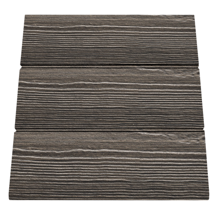 St-Laurent Artisan Siding in Charcoal-10-1/4-Shiplap