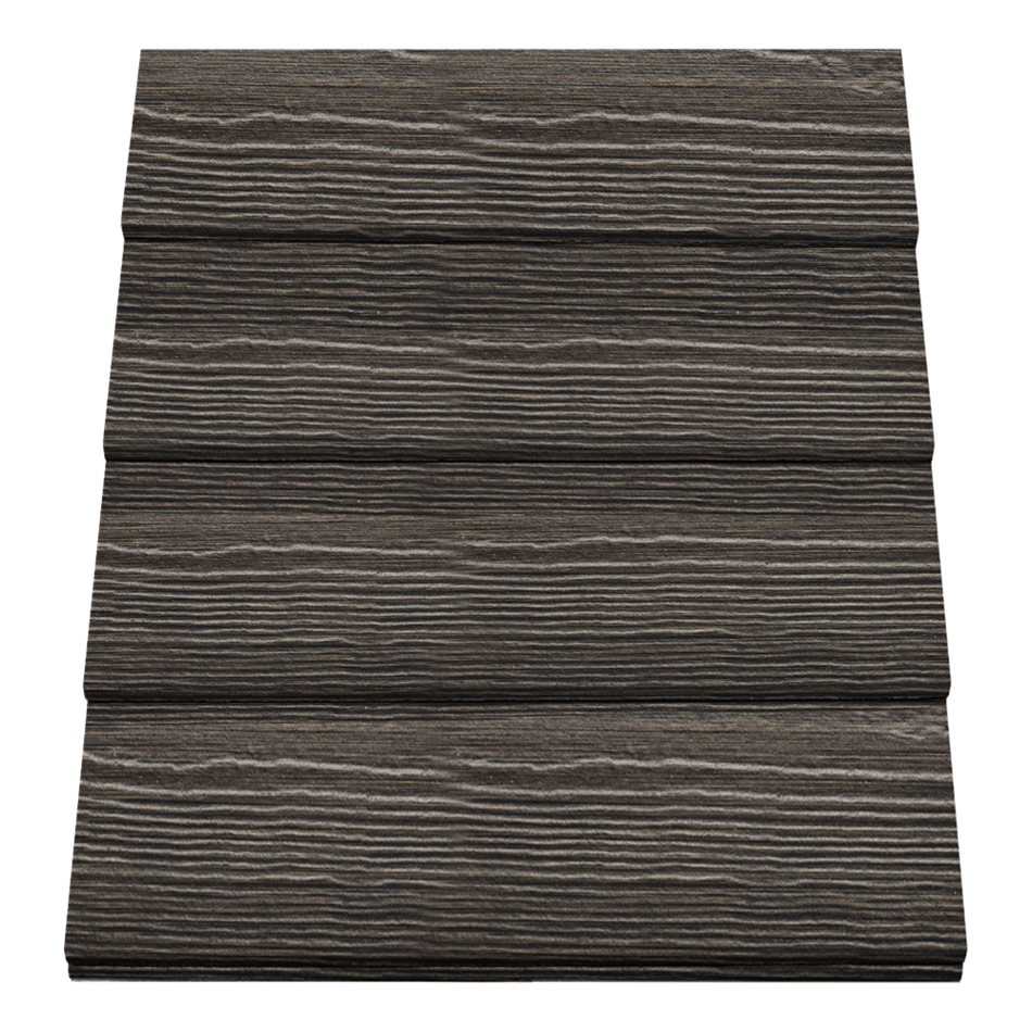 St-Laurent 8-1/4in Lap Siding in Charcoal-12ft-8-1/4in-Cedarmill