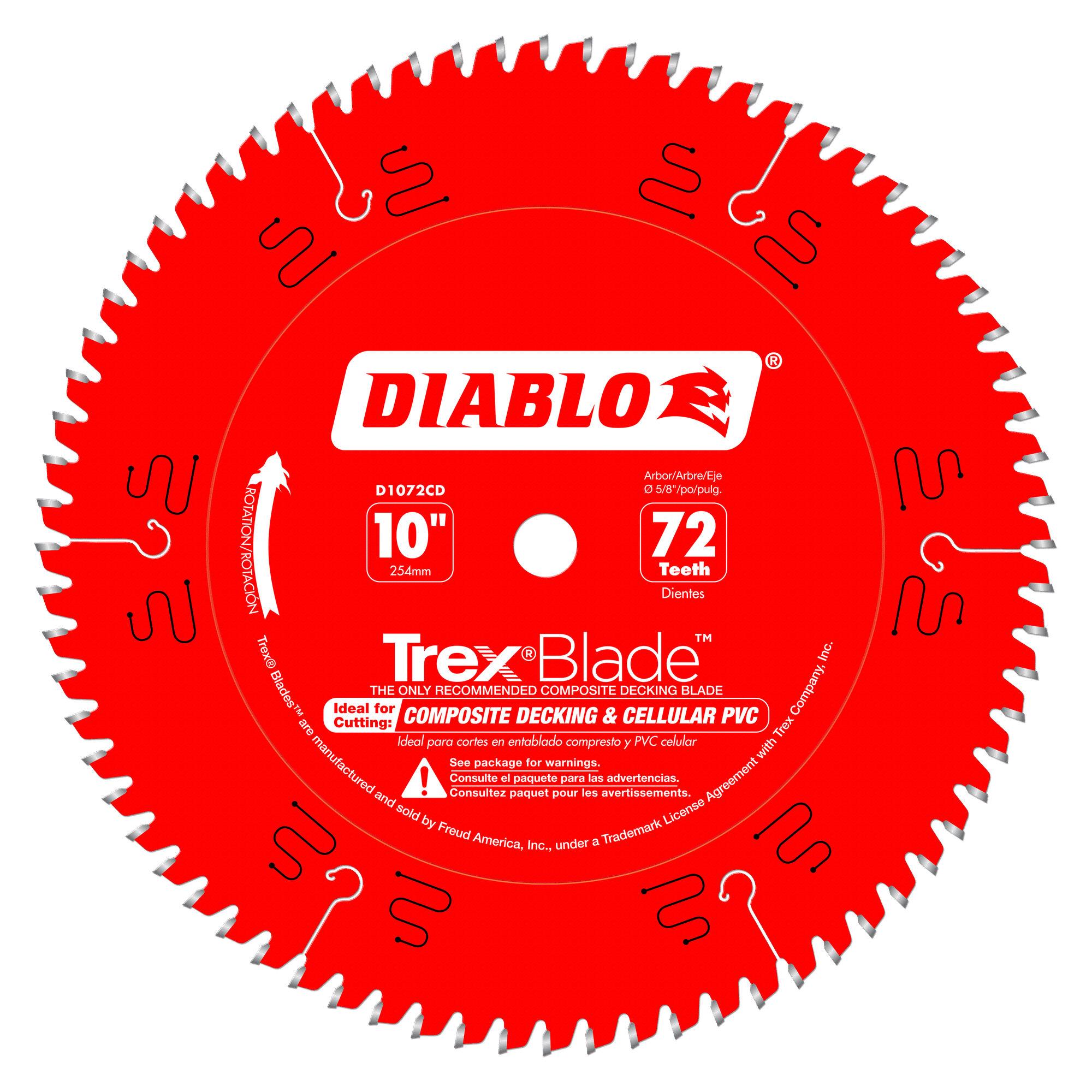 Diablo Circular Saw Blade TrexBlade-10-5/8
