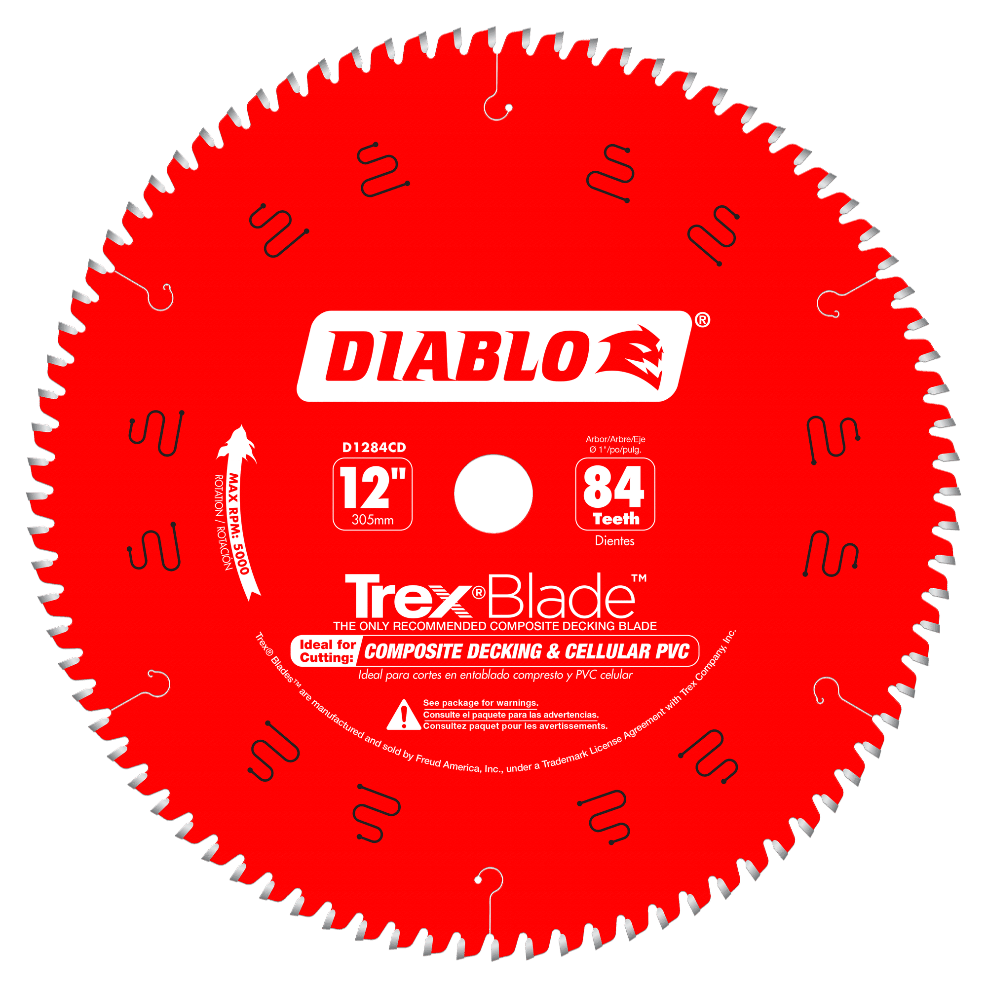 Diablo Circular Saw Blade TrexBlade-12-1