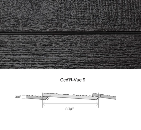 Maibec CanExel Engineered Siding in Dark Roast