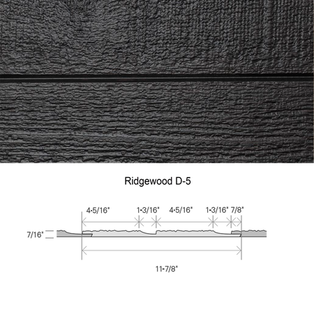 Maibec CanExel Engineered Siding in Dark Roast-CedftR-Vue 9in-9in-3/8in