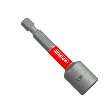 Diablo Magnetic Nut Driver-7/16-2-9/16